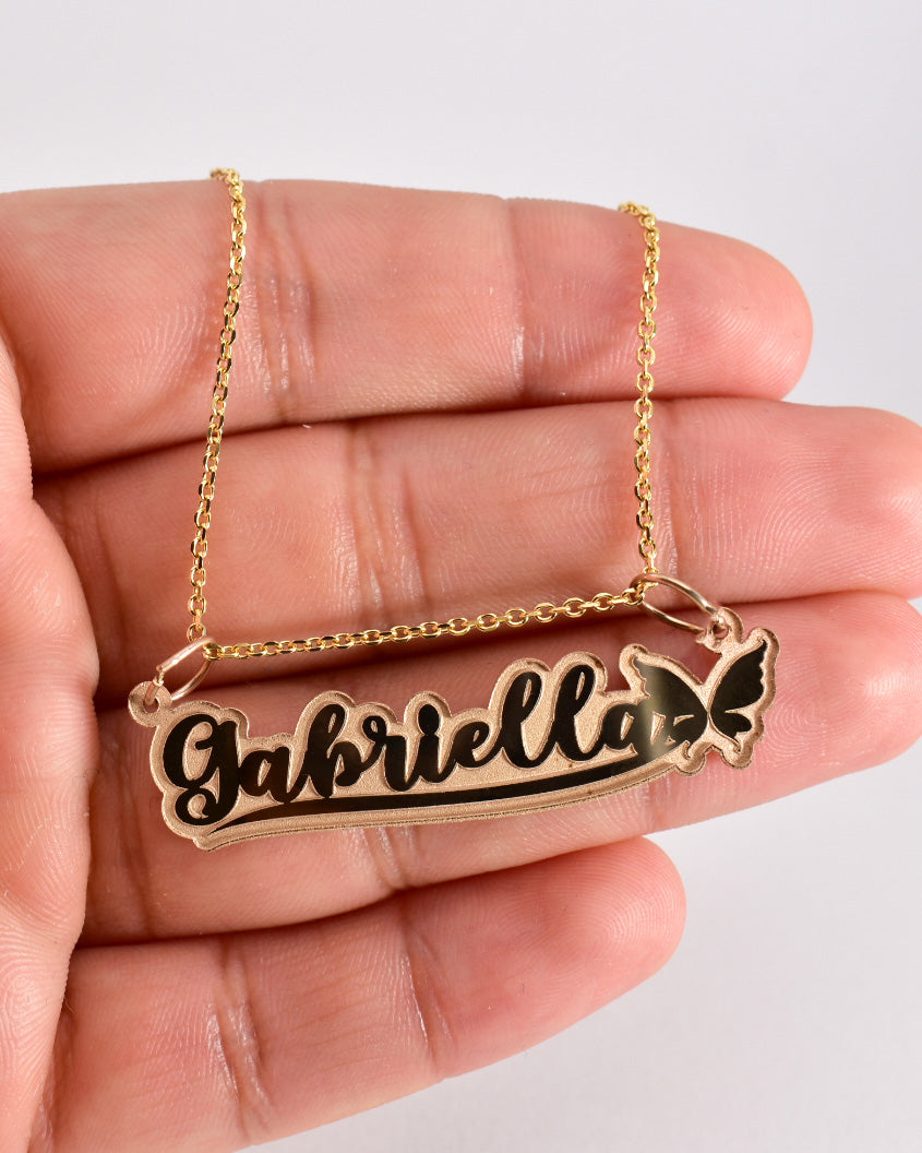 Gabrielle hot sale name necklace